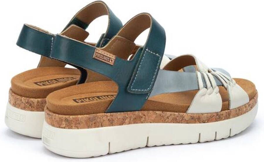 Pikolinos Palma dames sandaal blauw