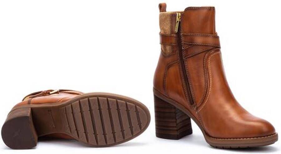 Pikolinos Comfortabele enkellaarsjes met hoge hak Brown Dames - Foto 5