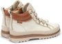 Pikolinos Dames Casual Kameelkleurige Leren Enkellaars Brown Dames - Thumbnail 10