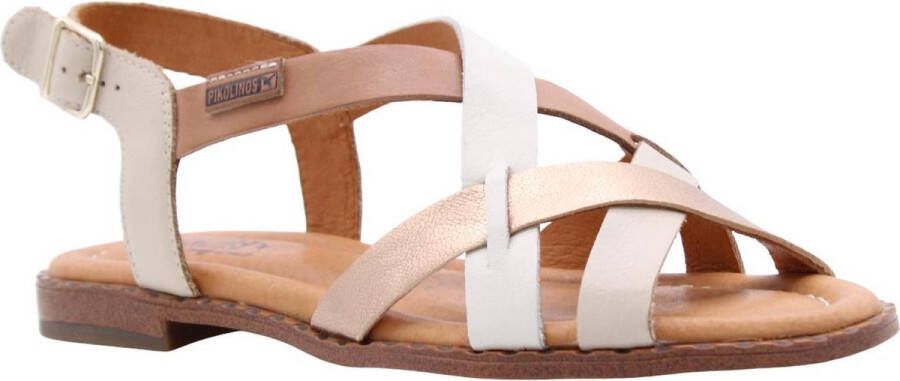 Pikolinos W0X-0556 Volwassenen Platte sandalen Bruin
