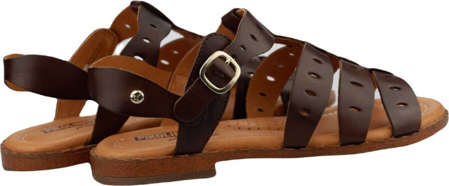 Pikolinos W0X-0747 Volwassenen Platte sandalen Bruin