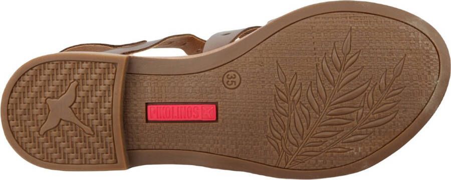 Pikolinos W0X-0747 Volwassenen Platte sandalen Bruin