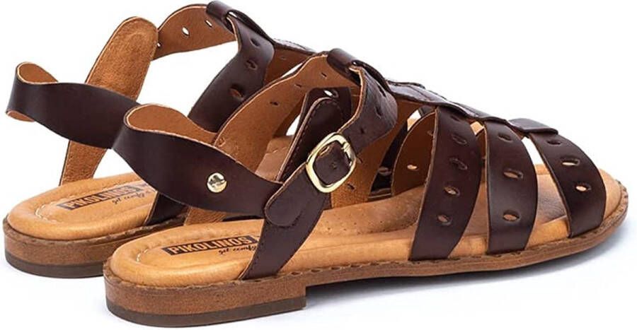 Pikolinos W0X-0747 Volwassenen Platte sandalen Bruin