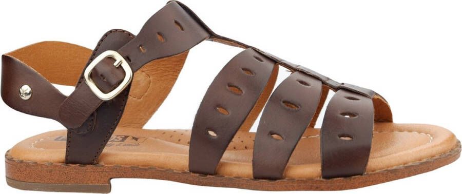 Pikolinos W0X-0747 Volwassenen Platte sandalen Bruin