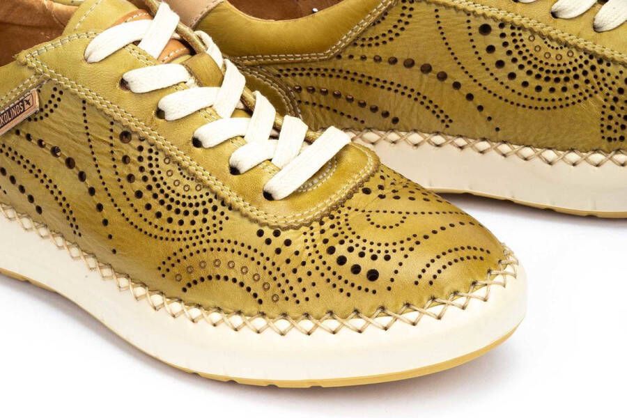 Pikolinos w6b-6996 dames sneaker geel