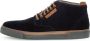 Gabor Moderne hoge suède sportsneakers Blue Dames - Thumbnail 3