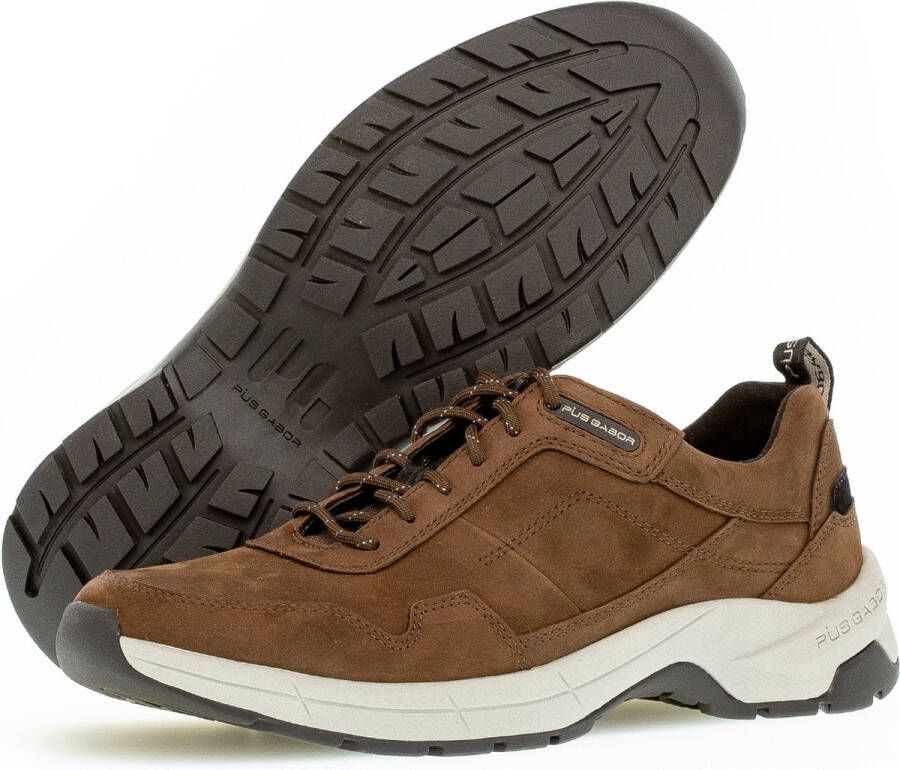 Pius Gabor 1014.11.03 heren sneaker bruin