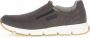 Gabor Comfortabele Slip-On Sneaker met Ice Grip Grijs Heren - Thumbnail 6