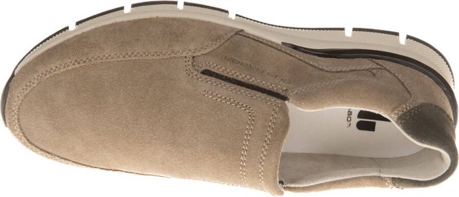 Pius Gabor 1031.13.02 Suede Lt Brown Gabor Heren schoen Schoenen Instapper heren instap schoen heren