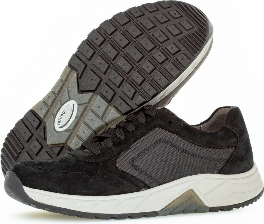 Pius Gabor 8002.10.01 heren sneaker zwart