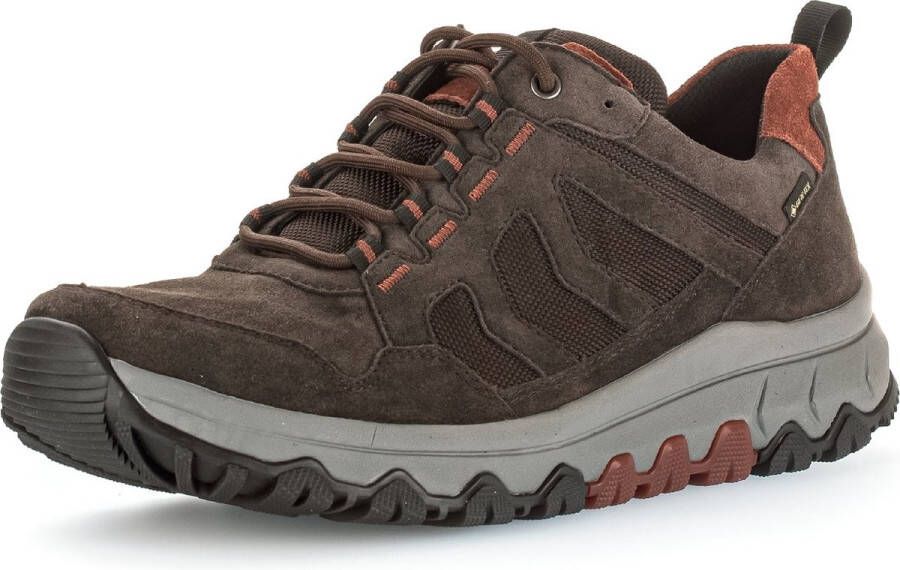 Pius Gabor 8005.50.04 heren sneaker bruin waterdicht