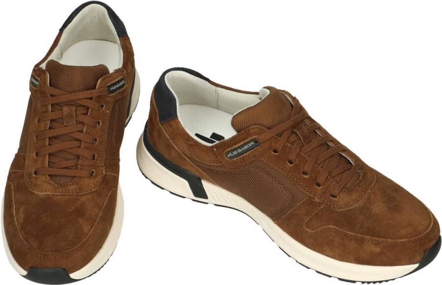 Pius Gabor -Heren bruin sneakers