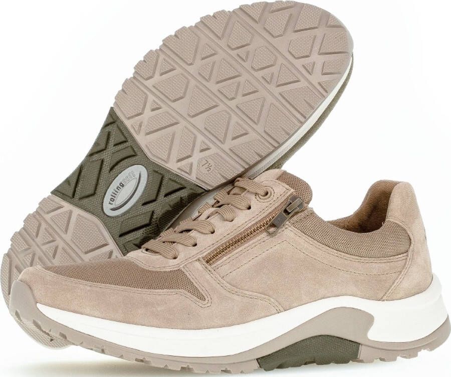 Pius Gabor Rollingsoft -Heren taupe sneakers
