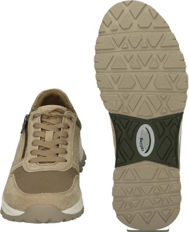 Pius Gabor Rollingsoft -Heren taupe sneakers