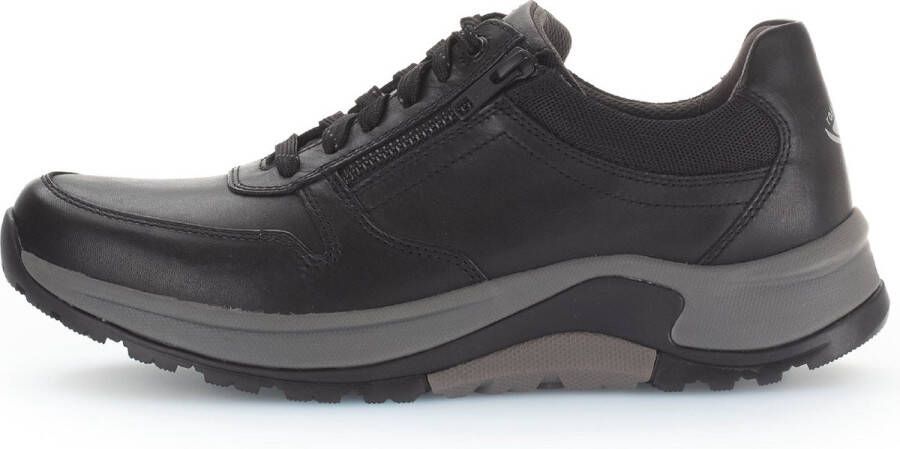 Pius Gabor rollingsoft sensitive 8000.14.09 heren rollende wandelsneaker zwart