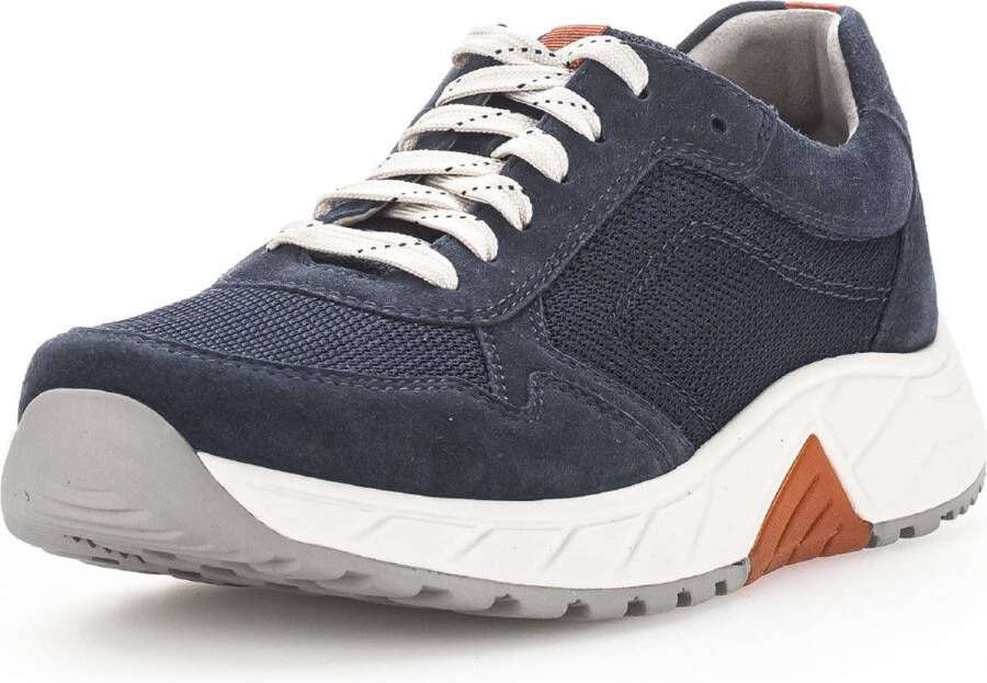 Pius Gabor rollingsoft sensitive 8002.13.01 heren rollende wandelsneaker blauw