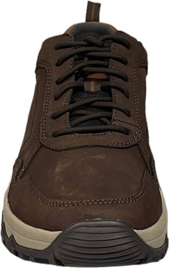 Pius Gabor rollingsoft sensitive 8005.10.03 heren rollende wandelsneaker bruin waterdicht