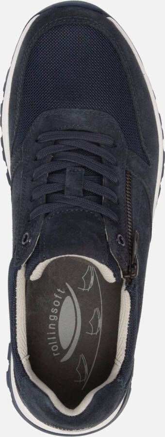 Pius Gabor Sneakers blauw Suede