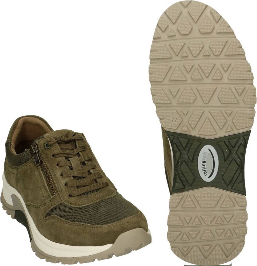 Pius Gabor Sneakers groen Suede 301324 Heren