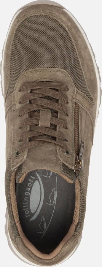 Pius Gabor Sneakers groen Suede
