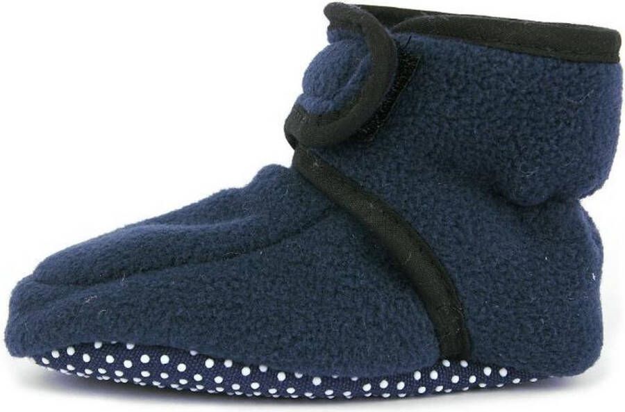 Playshoes Babyslofje Klitteband Donker blauw