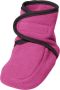 Playshoes fleece slofjes fuchsia - Thumbnail 3