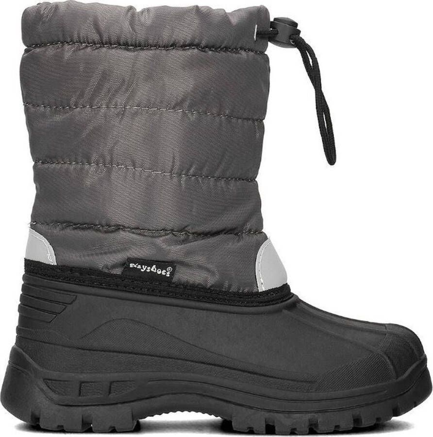 Playshoes Winterlaarsjes met trekkoord Grijs
