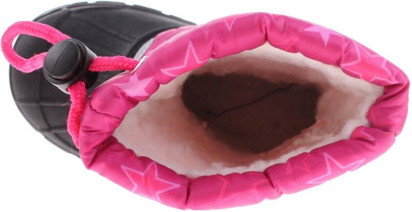 Playshoes Winterlaarzen voor kinderen met trekkoord Roze sterren -27EU - Foto 7