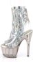 Pleaser Plateau Laarzen Paaldans schoenen 40 shoes ADORE 1018HCT Paaldans schoenen Zilverkleurig - Thumbnail 2