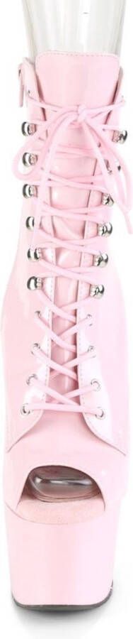 pleaser ADORE-1021 Plateau Laarzen Paaldans schoenen Paaldans schoenen 42 shoes Roze