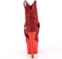 Pleaser Plateau Laarzen Paaldans schoenen 39 Shoes ADORE 1029CHRS Rood - Thumbnail 2