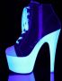 Pleaser ADORE-700SK-02 = ) 7 Heel 2 3 4 PF Sneaker Side Zip - Thumbnail 4