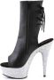 Pleaser Plateau Laarzen 38 Shoes DELIGHT 1018LG Zwart - Thumbnail 3