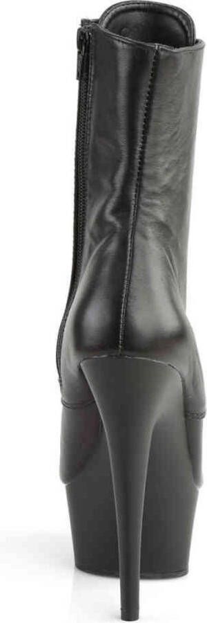 pleaser DELIGHT-1020 Plateau Laarzen 44 Shoes Zwart