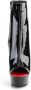 Pleaser = | DELIGHT 1025 | 6 Heel 1 3 4 PF Peep Toe Corset Style Ankle Boot Side Zip - Thumbnail 3