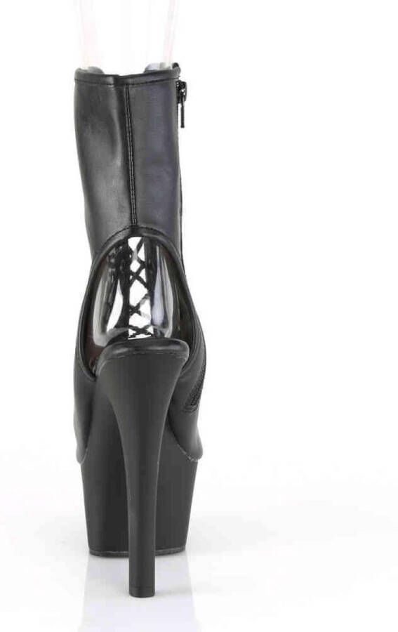 pleaser Enkellaars ASPIRE-1016 Zwart