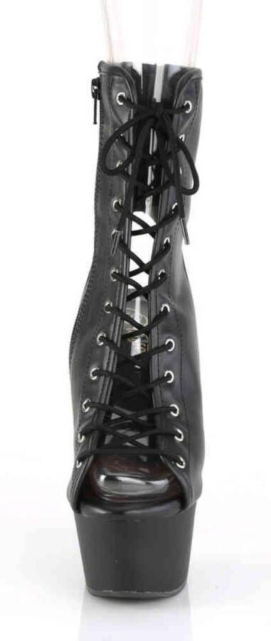 pleaser Enkellaars ASPIRE-1016 Zwart