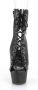 Pleaser Enkellaars 38 Shoes ASPIRE 1016 Zwart - Thumbnail 4