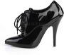 Pleaser Enkellaars 39 Shoes SEDUCE 460 Zwart - Thumbnail 2