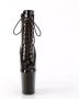 Pleaser FLAMINGO-1020 Plateau Laarzen Paaldans schoenen 41 Shoes Bruin - Thumbnail 4