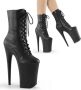 Pleaser Plateau Laarzen Paaldans schoenen 39 Shoes INFINITY 1020 Paaldans schoenen Zwart - Thumbnail 38
