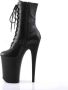 Pleaser Plateau Laarzen Paaldans schoenen 39 Shoes INFINITY 1020 Paaldans schoenen Zwart - Thumbnail 12
