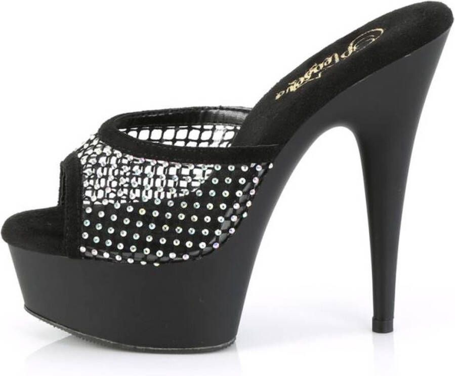 pleaser Muiltjes met hak DELIGHT-601-6RM Zwart