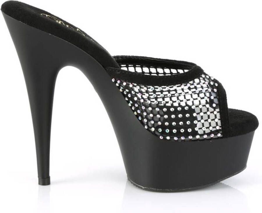 pleaser Muiltjes met hak DELIGHT-601-6RM Zwart