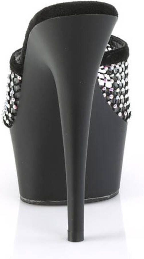 pleaser Muiltjes met hak DELIGHT-601-6RM Zwart