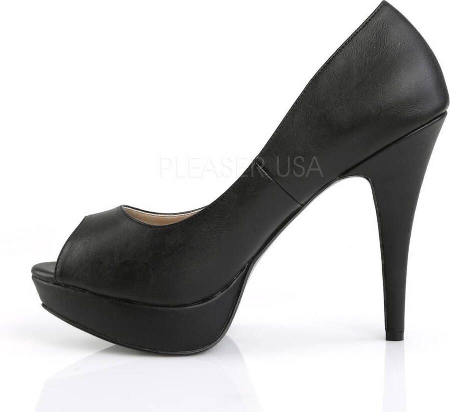 Pleaser Pink Label CHLOE-01 Pumps Paaldans schoenen 44 Shoes Zwart