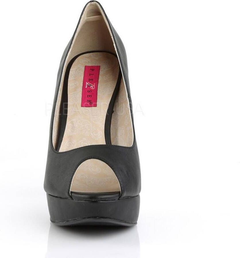 Pleaser Pink Label CHLOE-01 Pumps Paaldans schoenen 44 Shoes Zwart