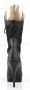Pleaser Pink Label Laarzen 47 Shoes CHLOE 115 Paaldans schoenen Zwart - Thumbnail 4