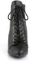Pleaser Pink Label Plateau Laarzen 42 Shoes DIVINE 1020 Zwart - Thumbnail 5