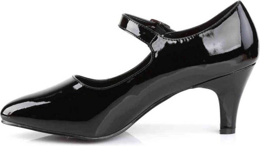 Pleaser Pink Label DIVINE-440 Pumps Paaldans schoenen 47 Shoes Zwart